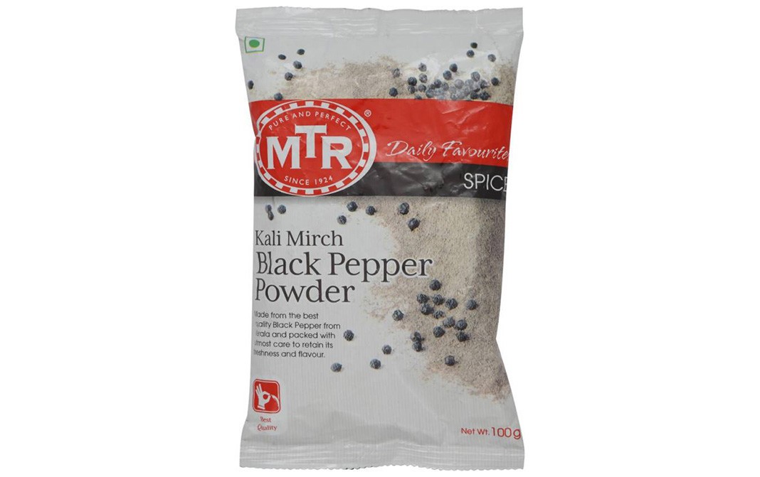 MTR Kali Mirch - Black Pepper Powder   Pack  100 grams